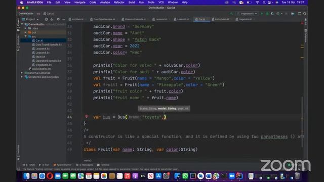 Kotlin OOP Object-Oriented Programming Training: Part 2 смотреть онлайн