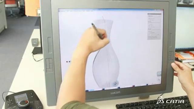 CATIA V6 Industrial Design CATIA Natural Sketch Showreel смотреть онлайн