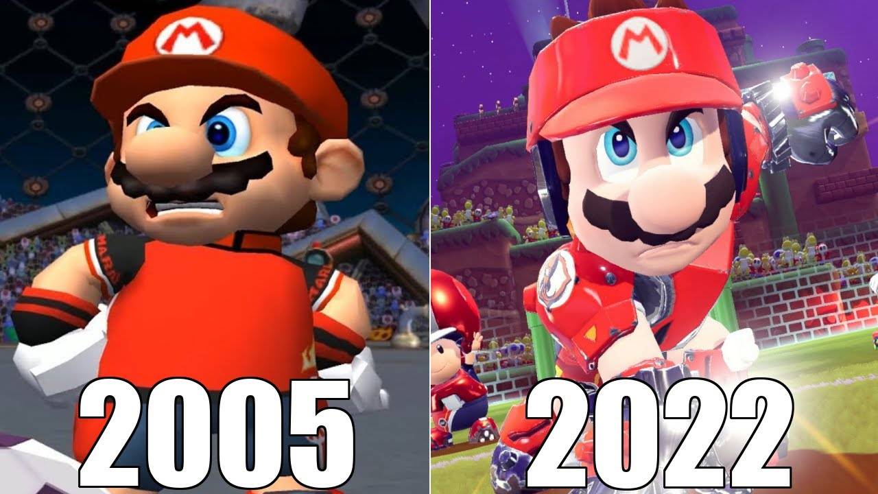 Эволюция серии игр Mario Strikers [2005-2022] смотреть онлайн