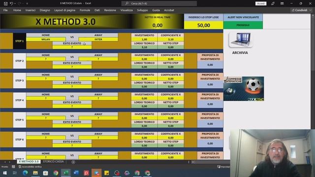 X METHOD 3.0. Software che utilizza le proporzione di coefficiente 3 con rivalutazione ammortizzata смотреть онлайн