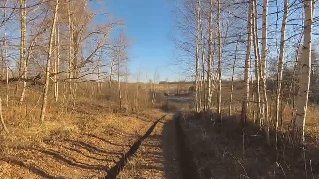 Деревня Большая Гребеневка. Пробую ручной стабилизатор для камеры смотреть онлайн