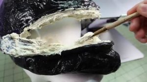 Маска -Венома (Venom mask) Как сделать  маску Венома в ручную.