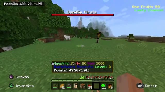 ONE PIECE GUERRA NA NOVA ADDON  IGUAL JAVA PARA MCPE 1.18  #1