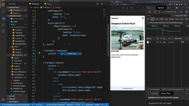 React JS for beginners: Tutorial 10 - Fetching data from an API (part 2) смотреть онлайн