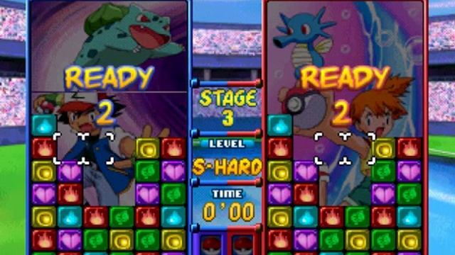 Pokemon Puzzle League - 1P Game: Super Hard (Part 1/4) смотреть онлайн