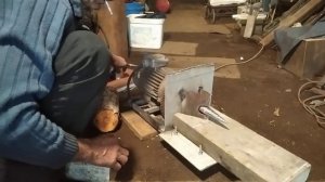 Дровокол с самодельной морковкой без токаря