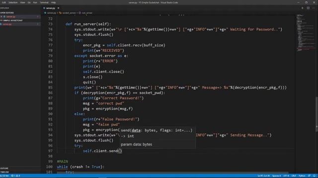 AES-Verschlüsselter SocketChat mit Python | Speed Coding смотреть онлайн