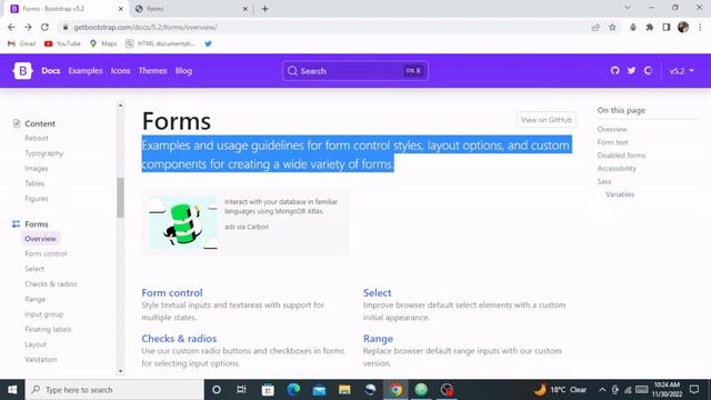 Bootstrap Forms смотреть онлайн