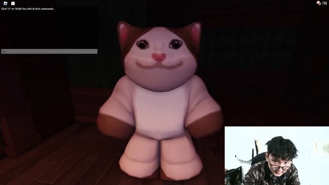 BIG PUSSY CAT AT ROBLOX DOORS??? смотреть онлайн