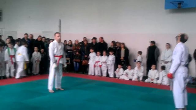 Андрей Вильк - Чемпионат Рыбницы по Традиционному Каратэ смотреть онлайн