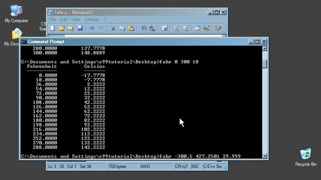 C99 Tutorial Part 3a - Commandline arguments смотреть онлайн