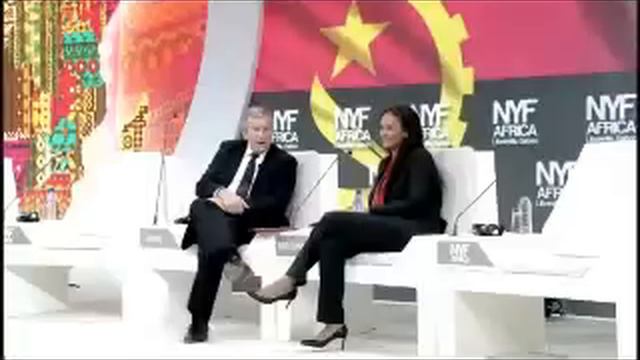 New York Forum Africa - Interview with Isabel dos Santos - Part 2 смотреть онлайн