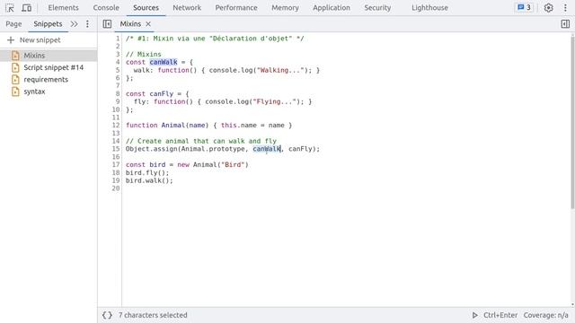 JavaScript : 20-Composition over Inheritance: Les mixins смотреть онлайн