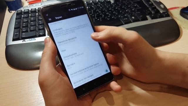 10 дней с LineageOS 14.1 [UNOFFICIAL] (Android 7.1) Xiaomi RN3Pro (kenzo). Обзор меню android 7. смотреть онлайн