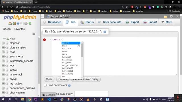 38 - Creating and Dropping Databases - Complete PHP Course смотреть онлайн
