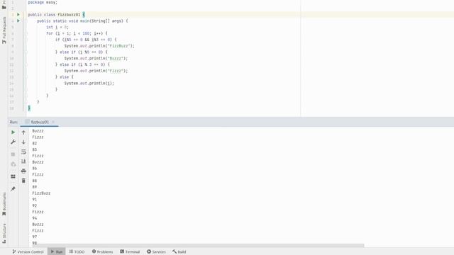 LeetCode FizzBuzz Problem | Java смотреть онлайн