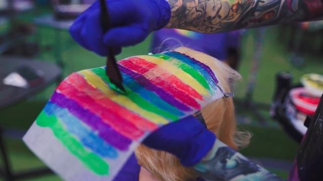 Радуга на волосах смотреть онлайн