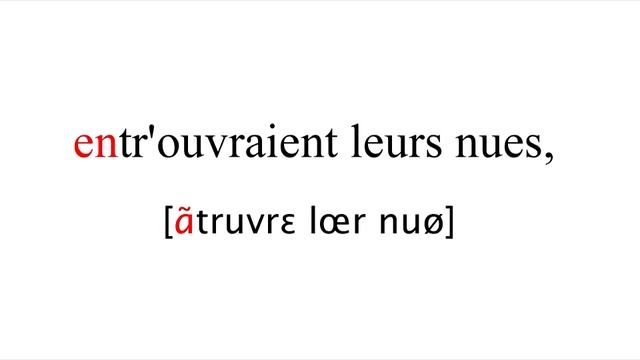 Après un rêve - a phonetic study смотреть онлайн