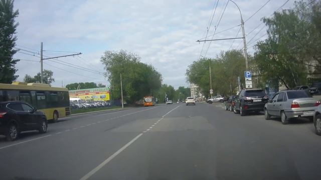 Экзамен в ГИБДД г.Пермь (Маршрут №1) смотреть онлайн