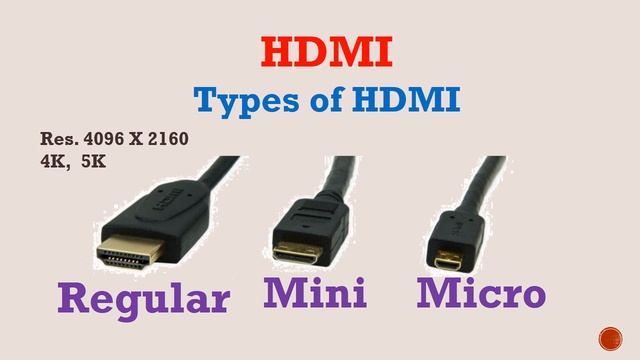Types Of Diffrent Display Port || VGA, DVI-A, DVI-D, DVI-I, HDMI, Display Port, ThunderBolt - 2019