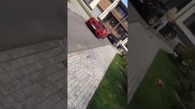 Ferrari 360 spider red black Hamann заезд в поселок смотреть онлайн