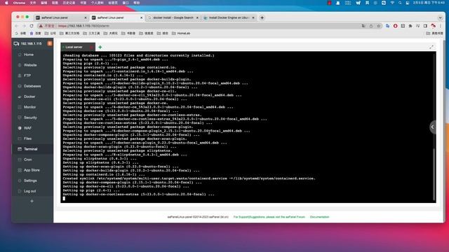Installing docker and docker compose on ubuntu server 20 04 смотреть онлайн