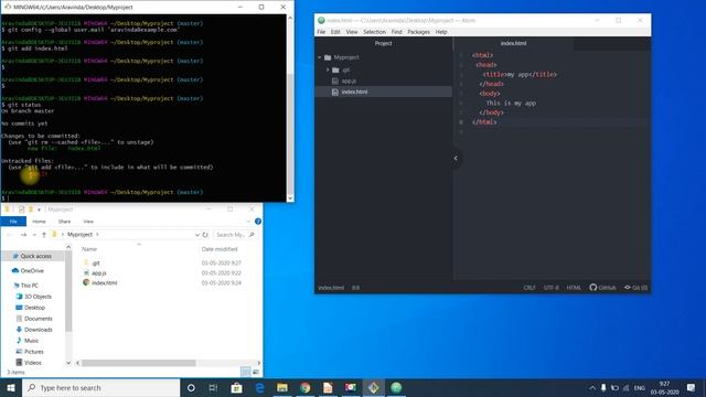 Introduction to GIT, commands and installation in Red Hat Linux смотреть онлайн