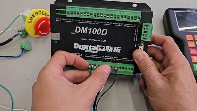 CNC Router - Controladora NCH02 - E Stop, Start e Pause смотреть онлайн