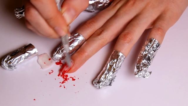 КАК СНЯТЬ ГЕЛЬ ЛАК В ДОМАШНИХ УСЛОВИЯХ ! смотреть онлайн