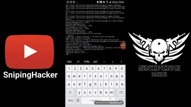 C-Matrix | Termux Android Hacking смотреть онлайн