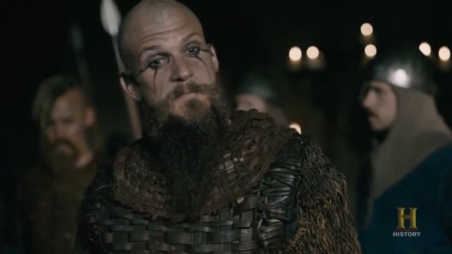 Vikings: Bjorn And Floki Arrive at Rollo's Kingdom - [Season 4B Scene] (4x13) HD смотреть онлайн