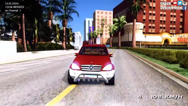 GTA San Andreas - Mercedes Benz ML55 EnRoMovies _REVIEW смотреть онлайн