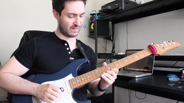 Andy Timmons Style backing track impro | Ignazio Di Salvo смотреть онлайн
