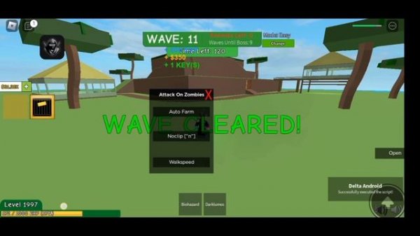 roblox script zombie attack
