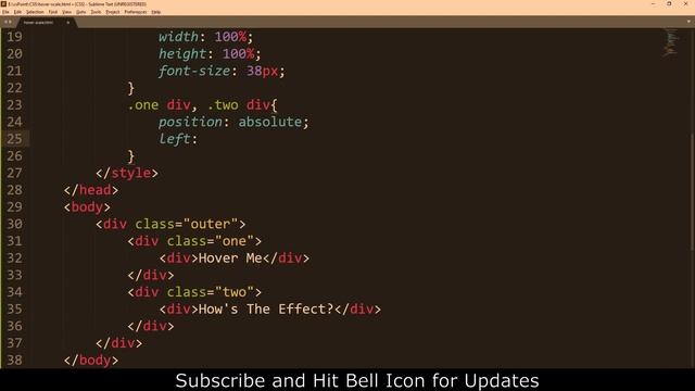 CSS Hover Animation Effect | CSS Transform Scale Hover | csPoint смотреть онлайн