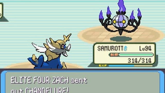 Pokemon Resolute Tyron League E4 Zach смотреть онлайн