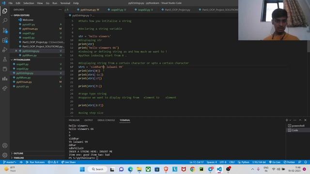 Al About Strings In Python || DJANGO TUTORIALS ||Python Lecture 03 смотреть онлайн