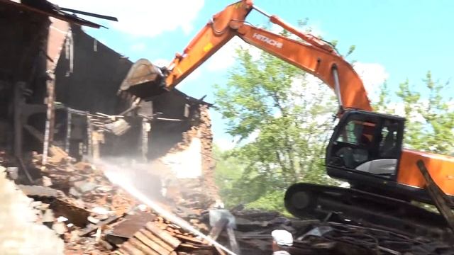 Снос дома на улице Пушкинская, 13 смотреть онлайн