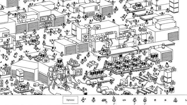 Hidden Folks Part 4: The Factory (Sim's Laboratory, The Lab, and The Conveyor Belt) смотреть онлайн