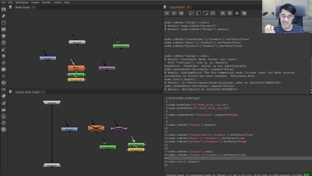 0x06 Python for (Nuke) Compers - Groups. Ugh. смотреть онлайн
