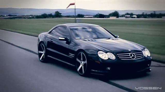 Mercedes Benz SL600 On 20 Vossen