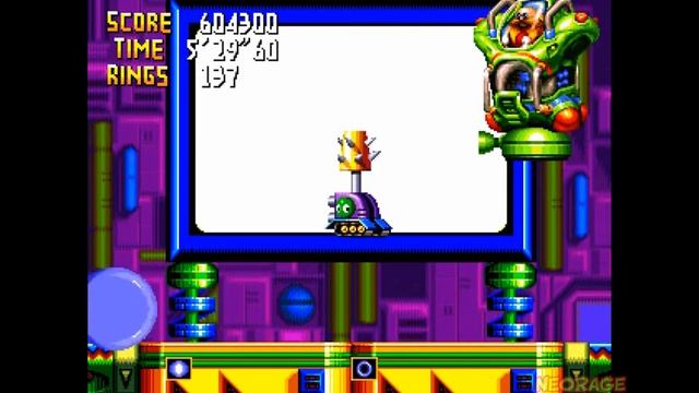 Knuckles Chaotix - All Bosses + Good Ending
