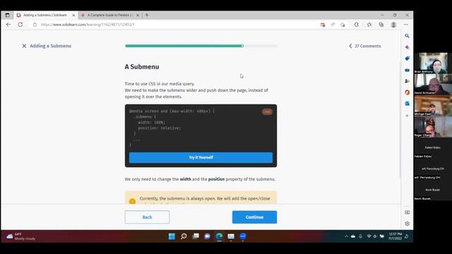 Sololearn Responsive Web Design 11-End MOPH смотреть онлайн