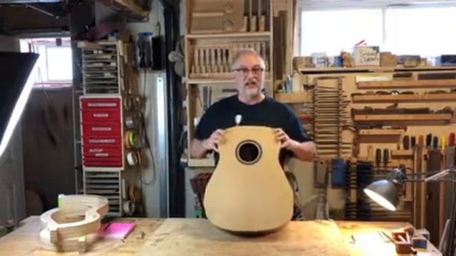 Blackwood Guitar Co. new Pro Super Jumbo body design смотреть онлайн