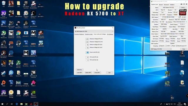 Upgrade Radeon RX 5700 to XT in a minute смотреть онлайн