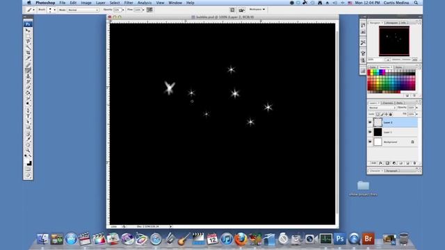 Drawing a Sparkle in Photoshop : Using Adobe Photoshop смотреть онлайн