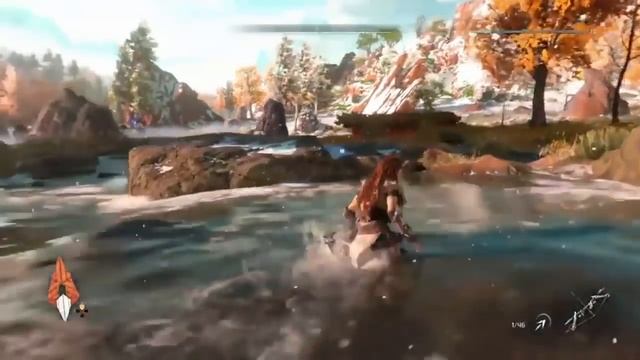 Рыжая охотница и её динороботы - Horizon Zero Dawn смотреть онлайн