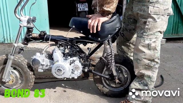 Honda Monkey, новый двигатель.