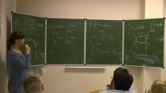 Лекция 5 Криволинейные интегралы 2 рода (продолжение) смотреть онлайн
