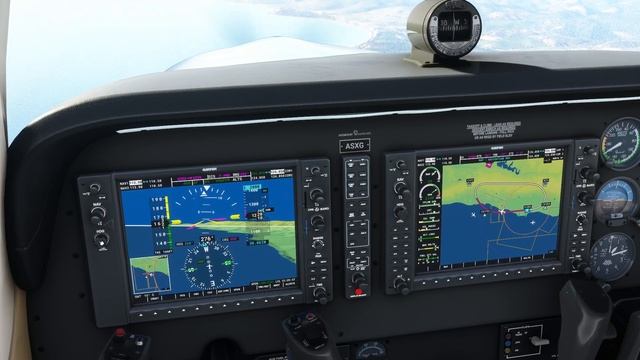 Test flying the Beech Bonanza G36 in Microsoft Flight Simulator смотреть онлайн